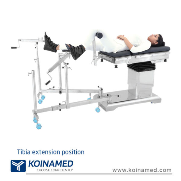 Tibia extension position
